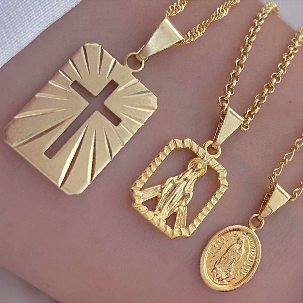 Medallas Religiosas - Vibrantto Joyería