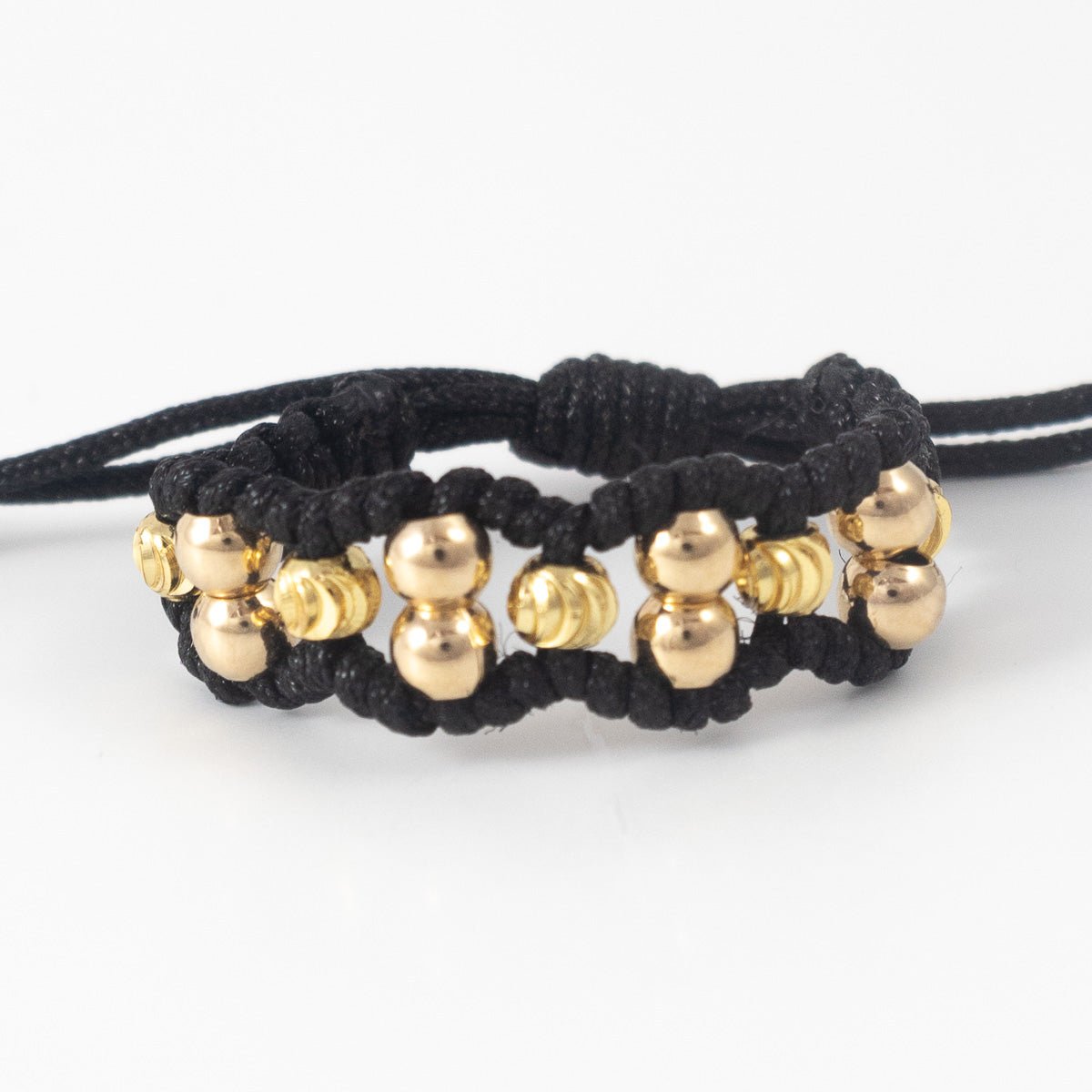 Anillo Tejido Carril Intercalado - Vibrantto Joyería - AT2005