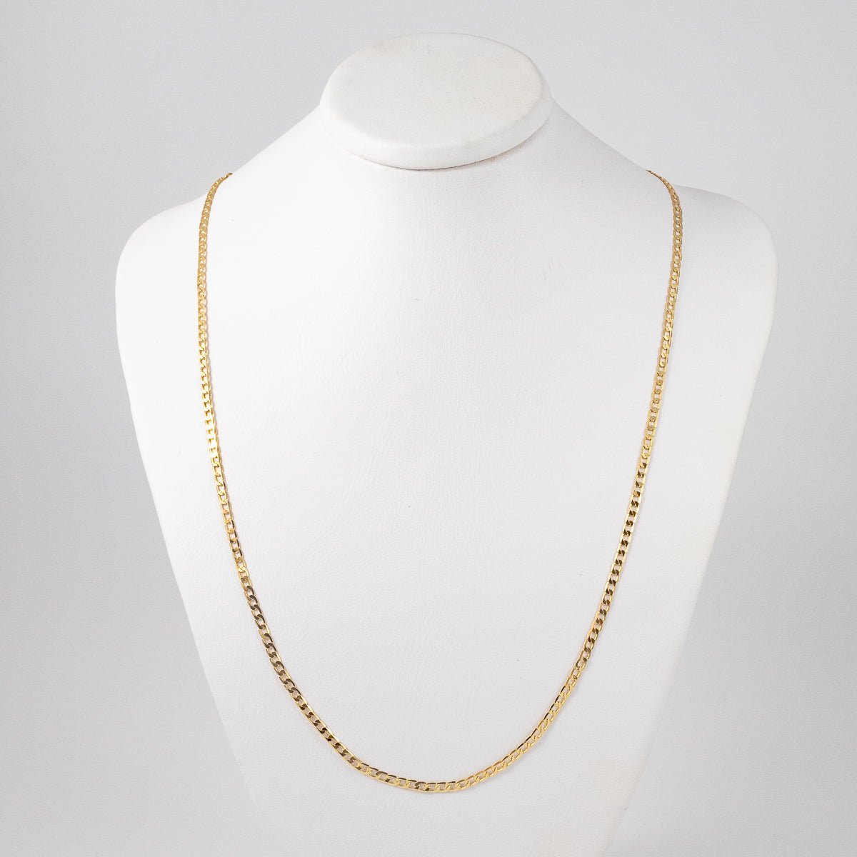 Cadena Cubana 3mm - 60cm - Vibrantto Joyería - OC48625