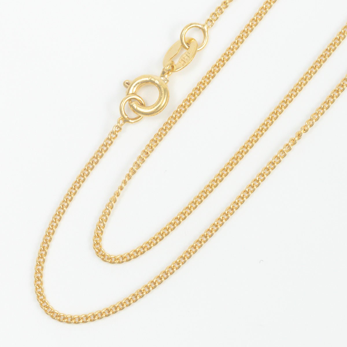 Cadena Cubana 45cm 2mm - Vibrantto Joyas y Accesorios - C754