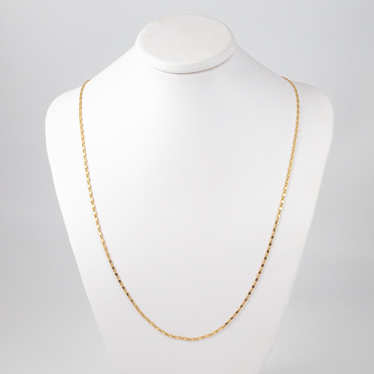 Cadena Escalera Candado 2mm - 60cm - Vibrantto Joyería - OC48572