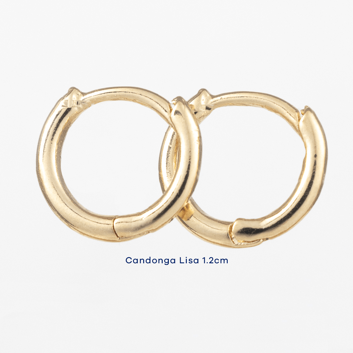 Candonga Lisa 1.2cm - Vibrantto Joyas y Accesorios - AC602