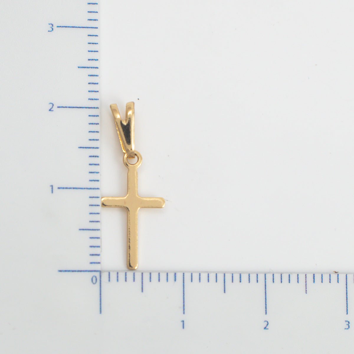 Dije Cruz Plana - Vibrantto Joyería - OC26824