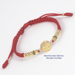 Manilla San Benito Rondel Unidad - Vibrantto Joyas y Accesorios - MU3005