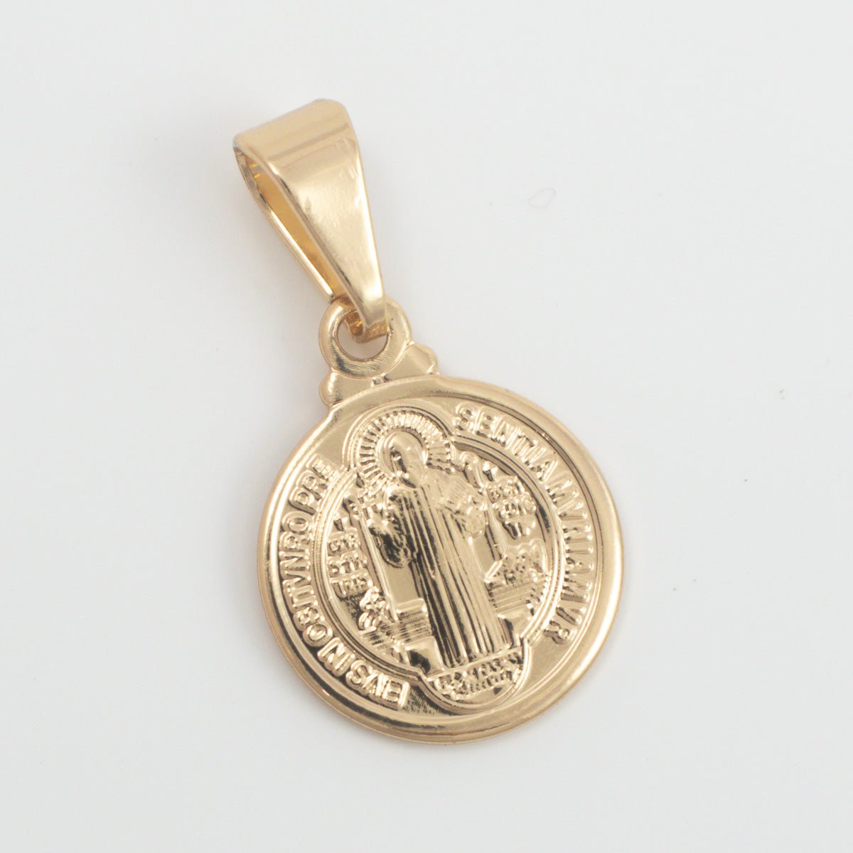 Medalla San Benito 1.1 cm - Vibrantto Joyería - OC27055
