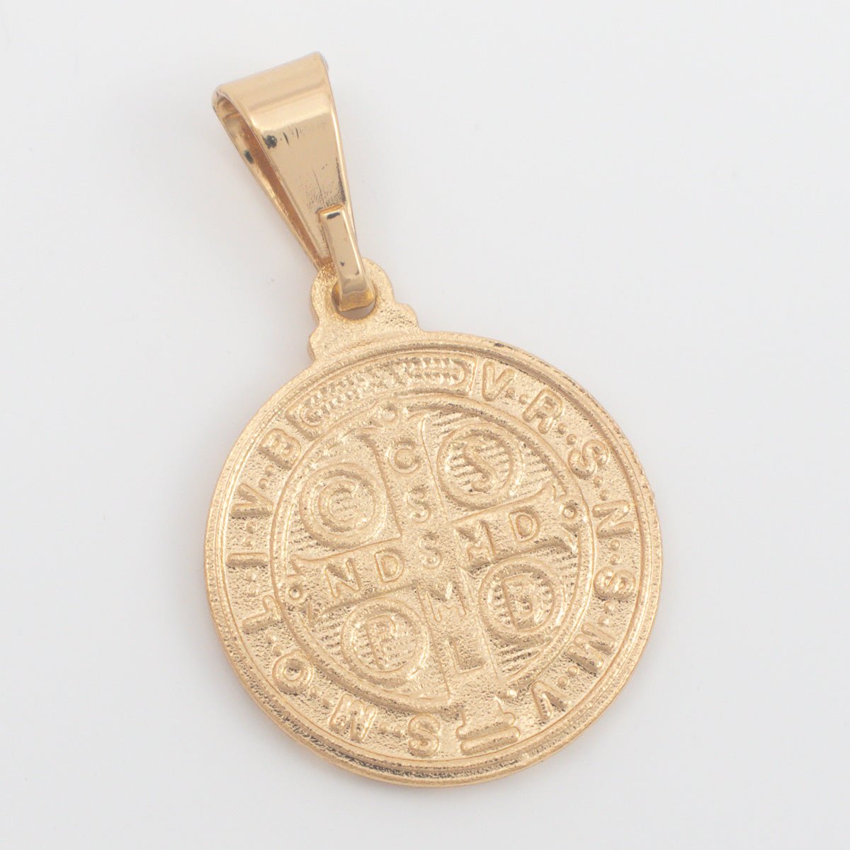 Medalla San Benito Diamantado - Vibrantto Joyería - OC27710