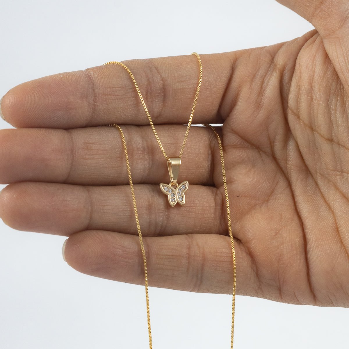 Set Mariposita (Cadena y dije) - Vibrantto Joyas y Accesorios - OC46397 - OC26345