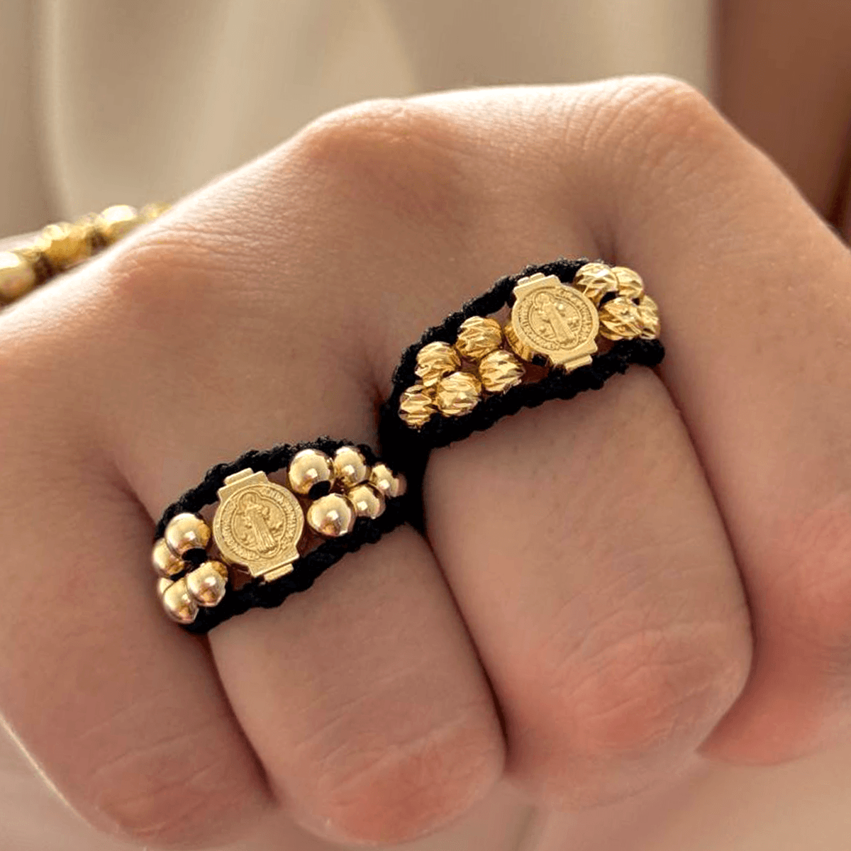 Anillos Tejidos San Benito - Vibrantto Joyería