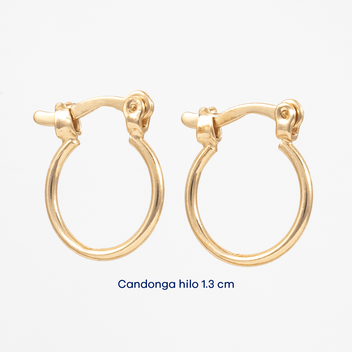 Candonga Hilo 1.3 cm 1mm - Vibrantto Joyas y Accesorios - AC463