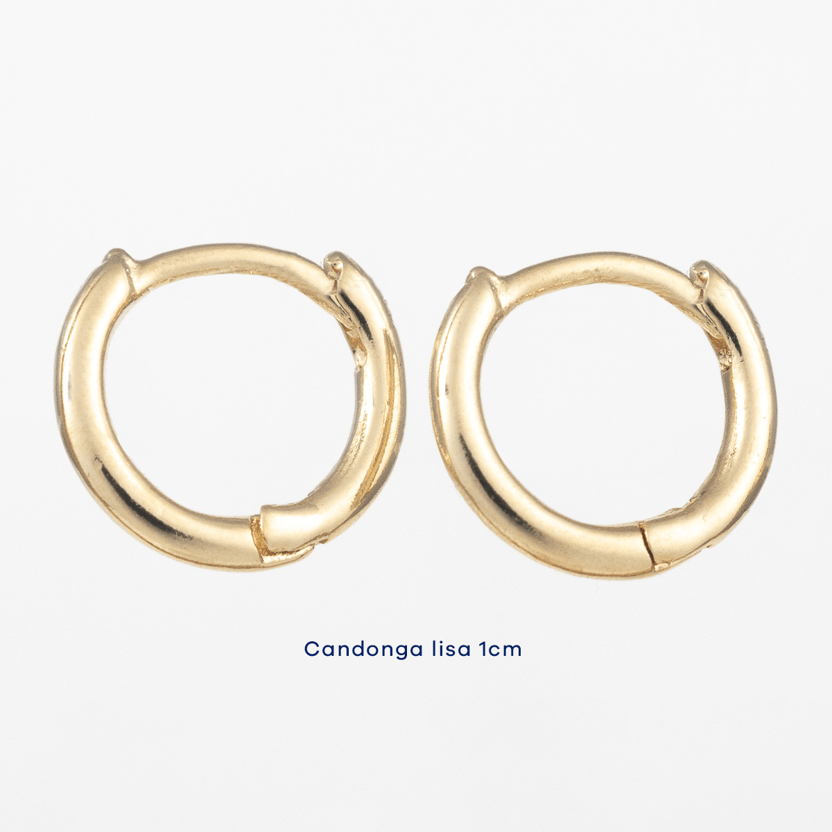 Candonga Lisa 1cm - Vibrantto Joyería - AC603