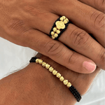 Combo San Benito Diamantado (anillo + manilla) - Vibrantto Joyería