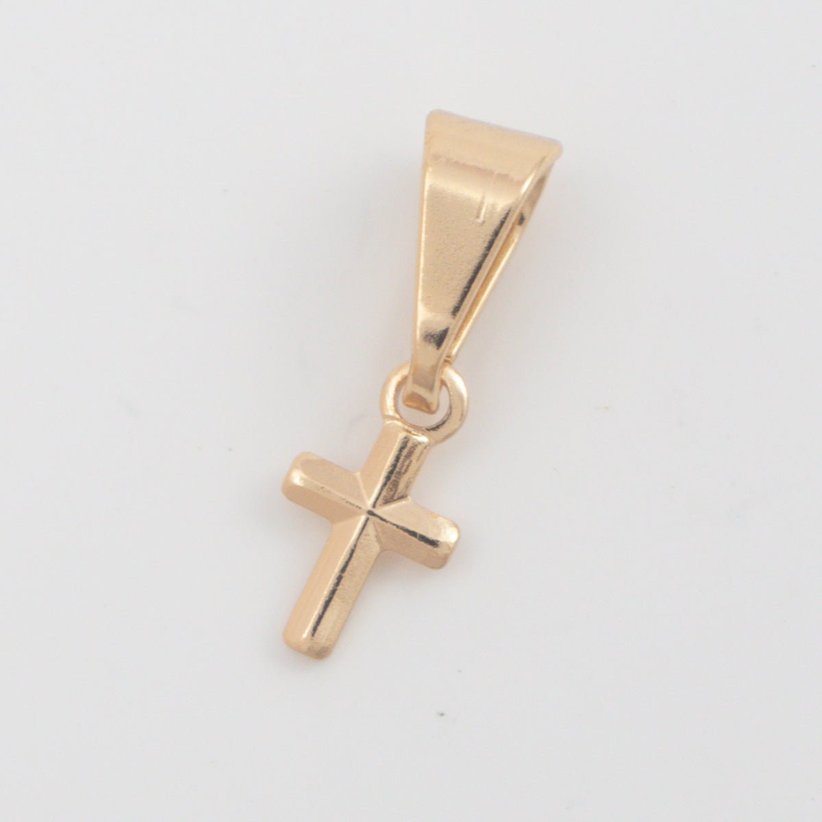 Dije Cruz Mini Biselada - Vibrantto Joyería - OC26176