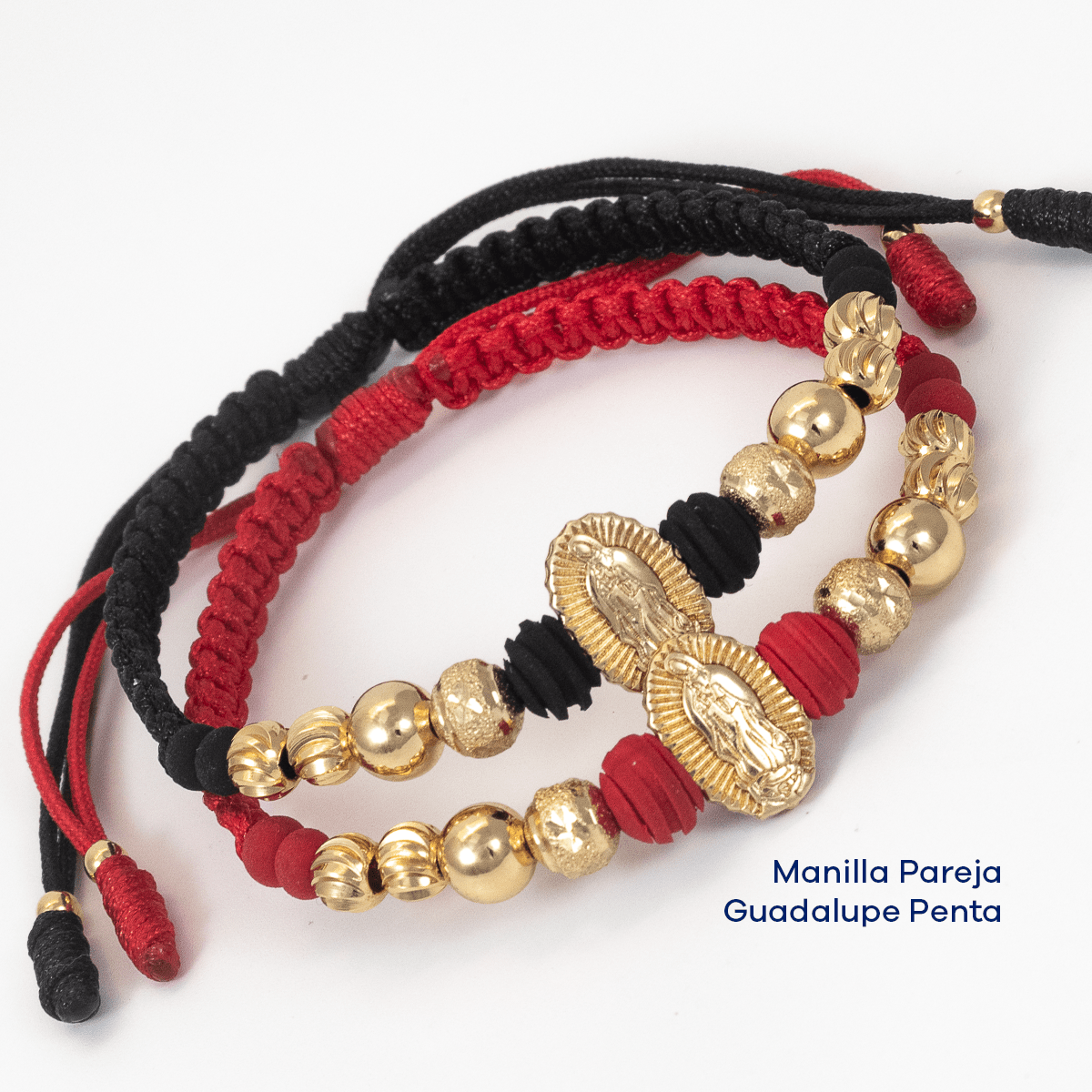 Manilla Pareja Guadalupe Penta - Vibrantto Joyas y Accesorios - MP3040