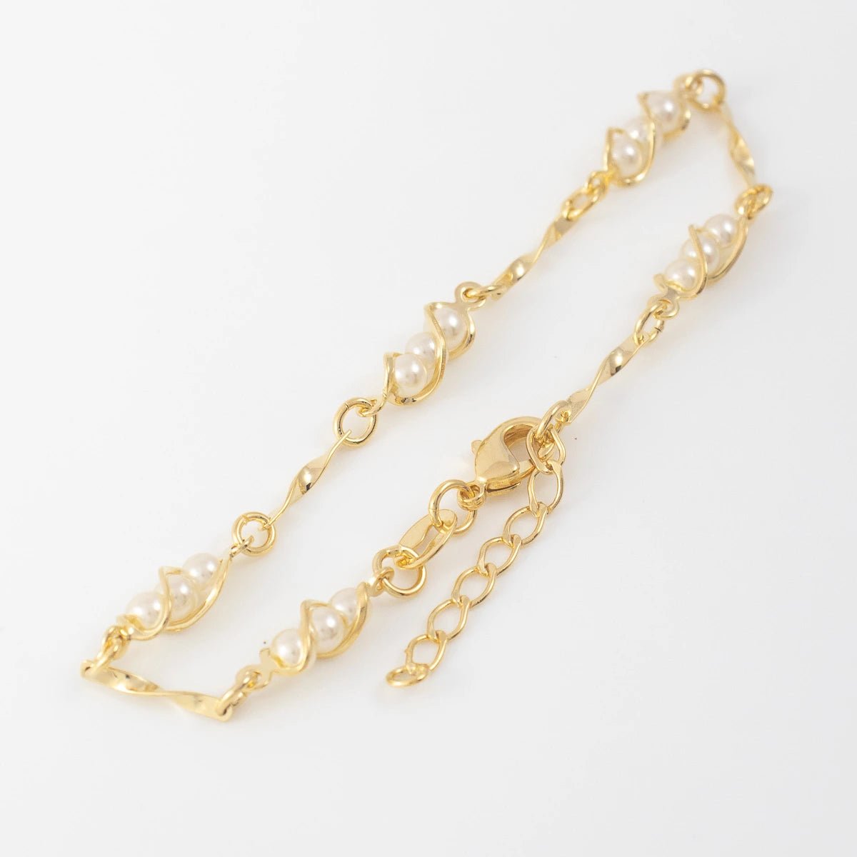 Pulsera Perlé 16 cm + extensor - Vibrantto Joyería