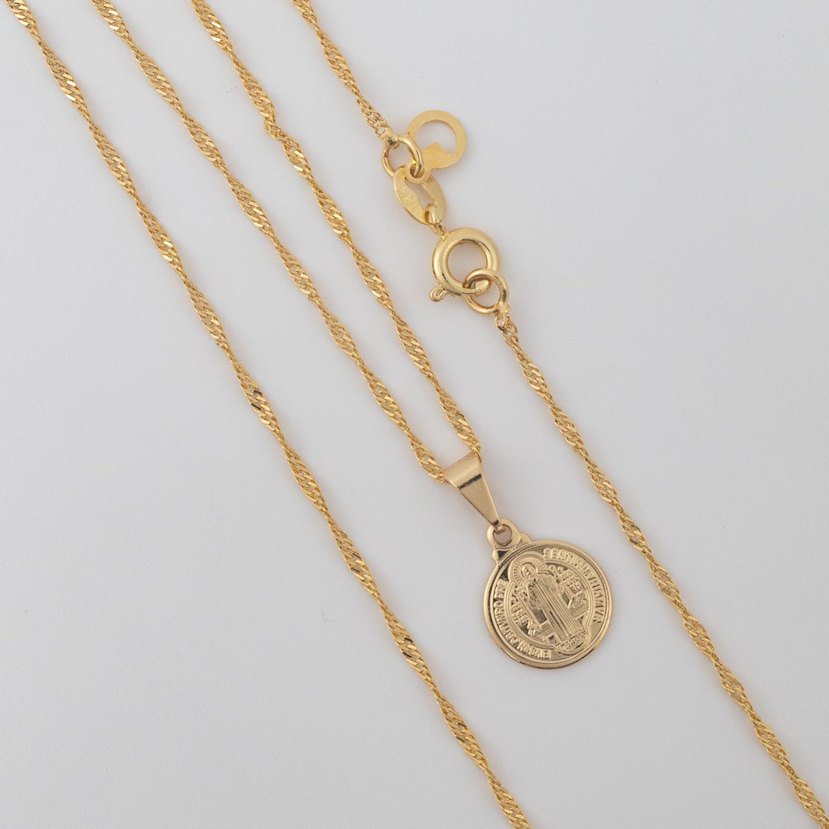 Set San Benito (Cadena con Dije) - Vibrantto Joyería - OC46033 - OC27055