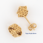 Topo Nudo 8 mm - Vibrantto Joyas y Accesorios - T932