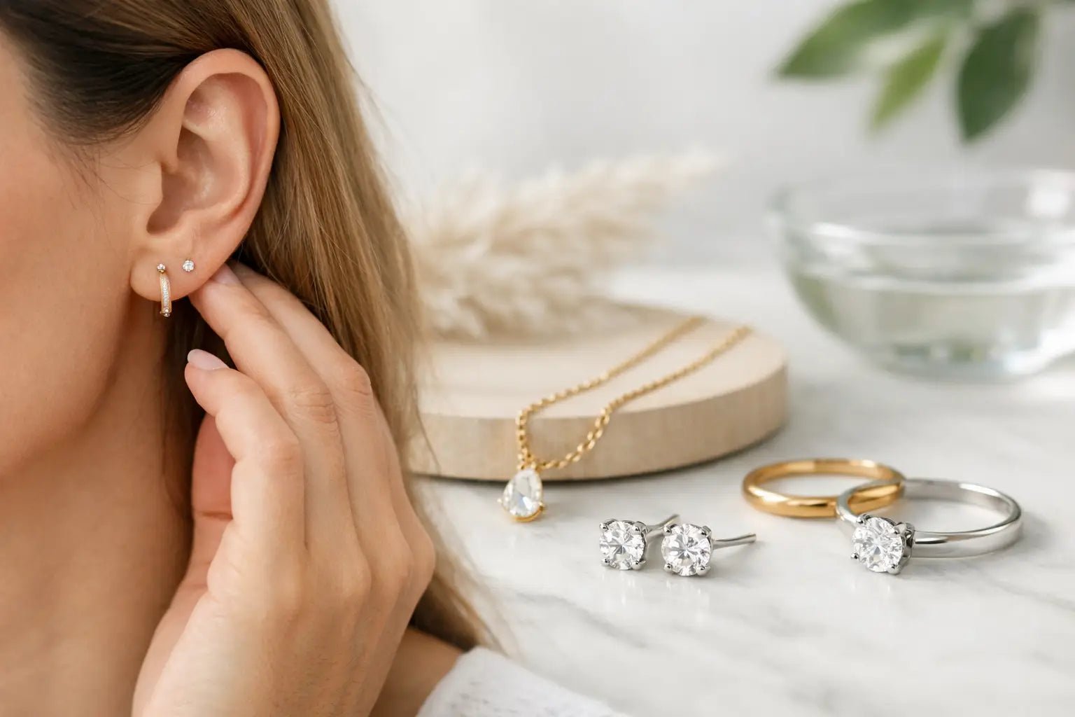 Cómo elegir joyas hipoalergénicas de verdad