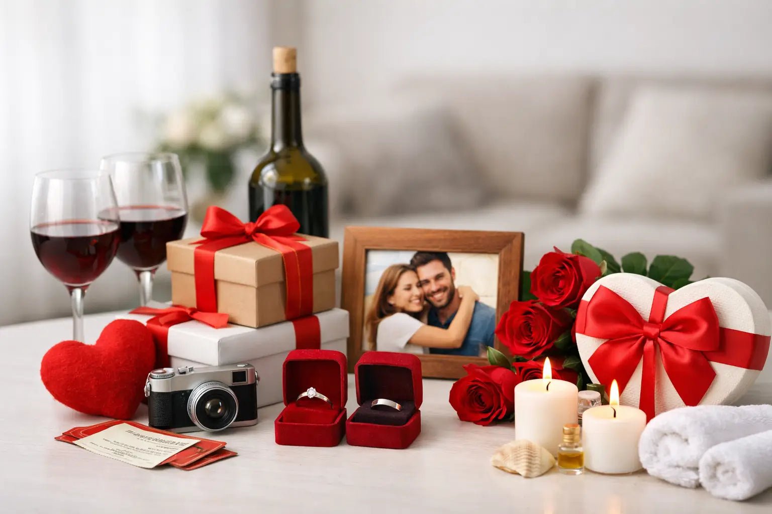15 ejemplos de regalos para parejas
