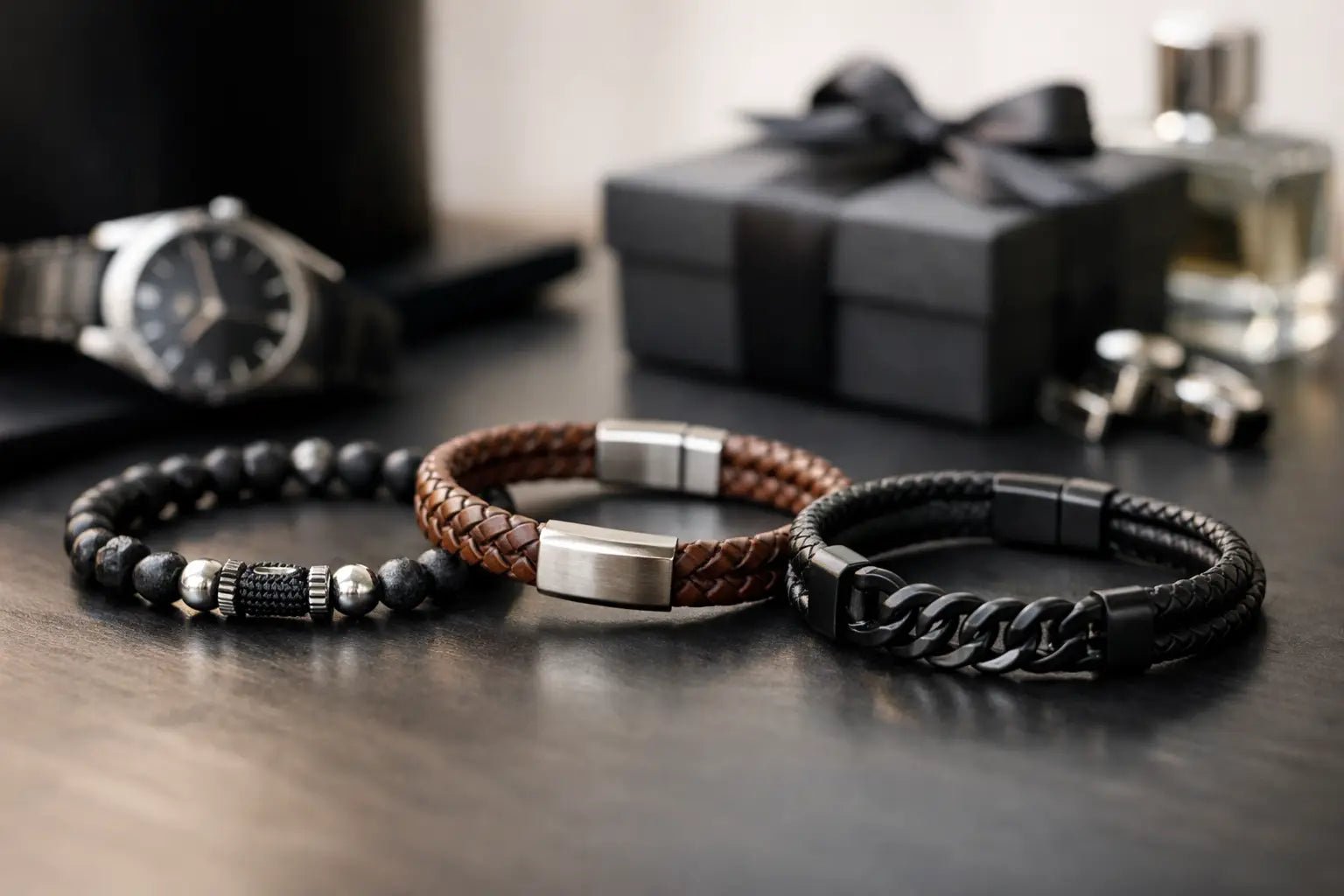 Manillas hombre elegantes para regalar con estilo