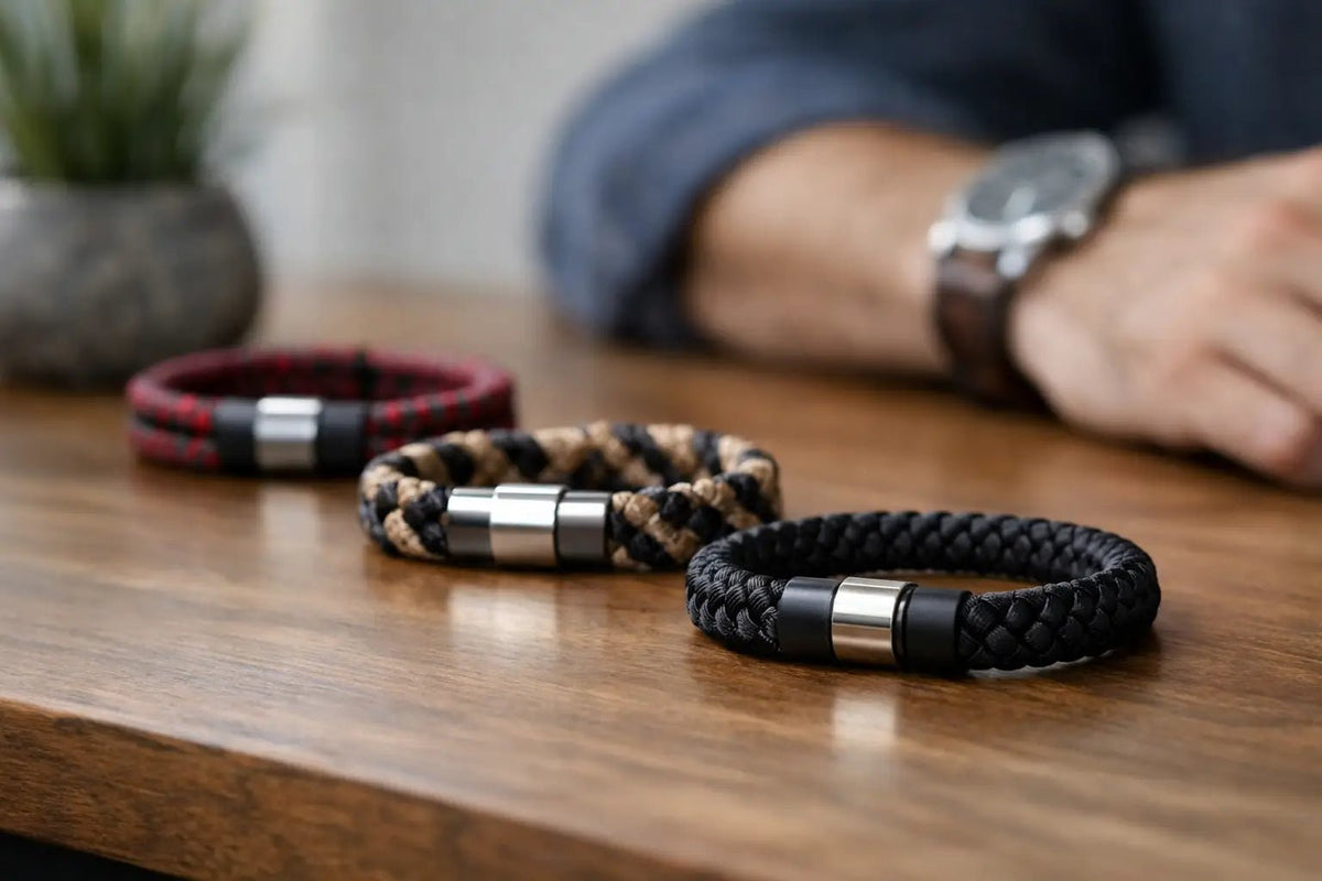 Review de manillas tejidas premium con estilo
