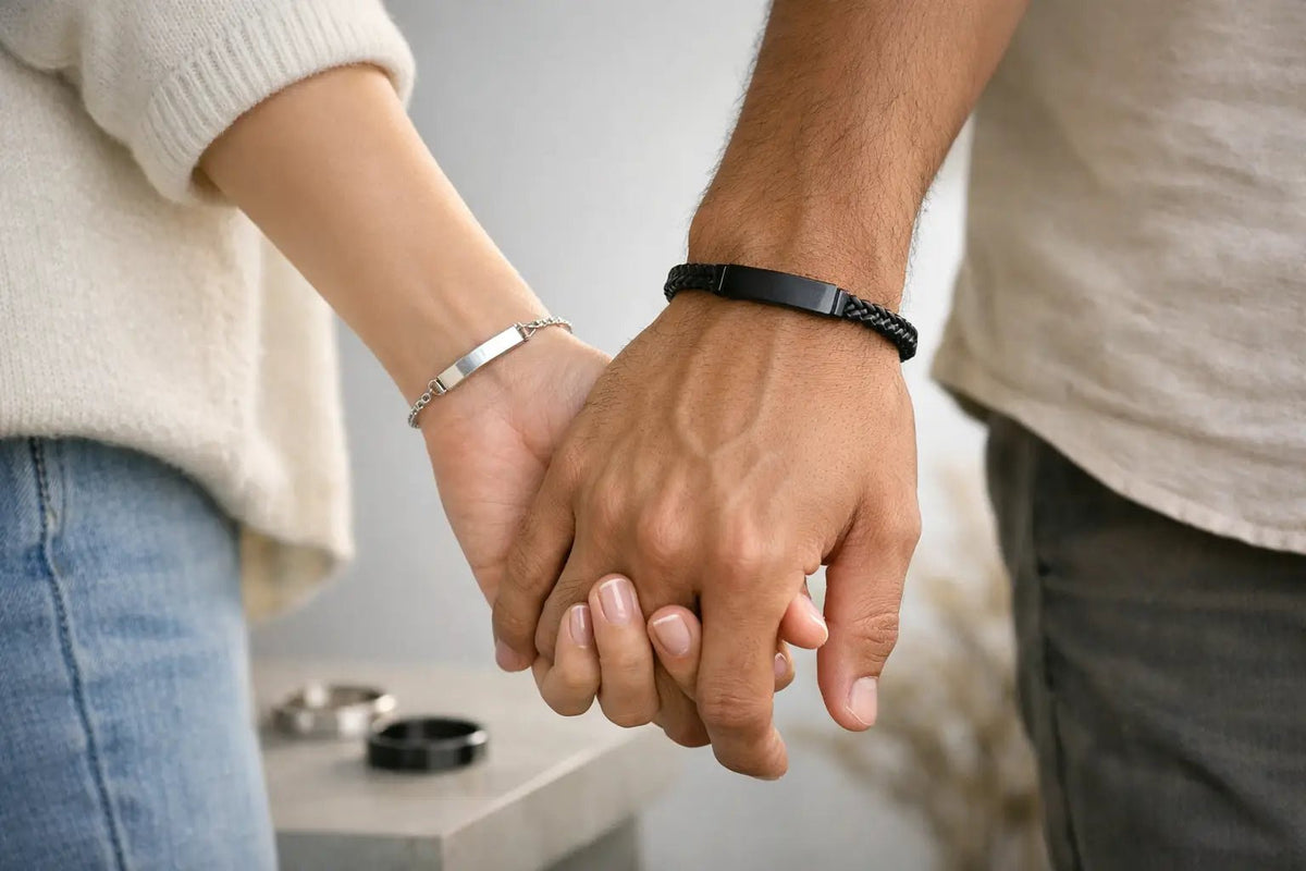 Cómo elegir manillas para parejas que encajen