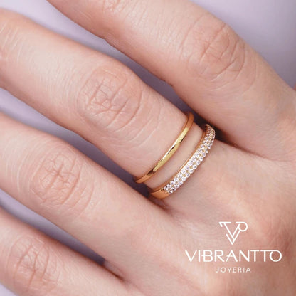 Anillo Dreamer Ajustable 2. Oro Laminado 18k - Vibrantto.com - Colombia