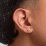 Topo circon bisel 4mm cristal - Vibrantto Joyas y Accesorios - 9021624