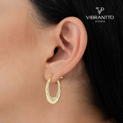 Candonga Vintage 1. Oro Laminado 18k - Vibrantto.com - Colombia