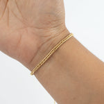 Pulsera Barbada 18 cm + extensor 6 cm - Vibrantto Joyas y Accesorios - 410