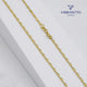 Cadena Espejo Cuadrada 3. Oro Laminado 18k - Vibrantto.com - Colombia