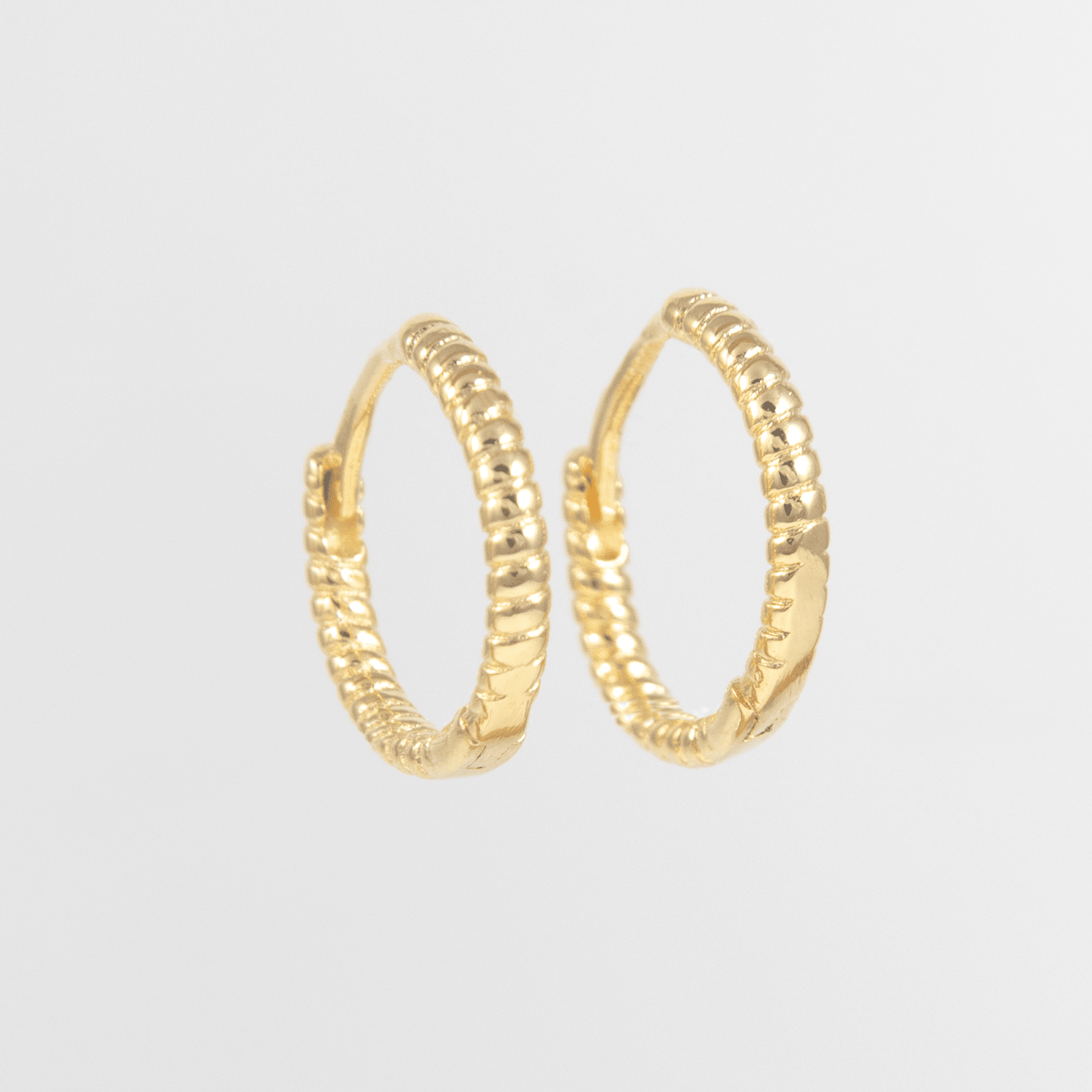 Candonga mini hilo diamantada 10mm - Vibrantto Joyas y Accesorios - 9030787