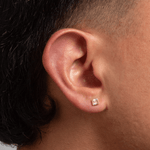 Topo Sol Cuadrado 4mm - Vibrantto Joyas y Accesorios - T754