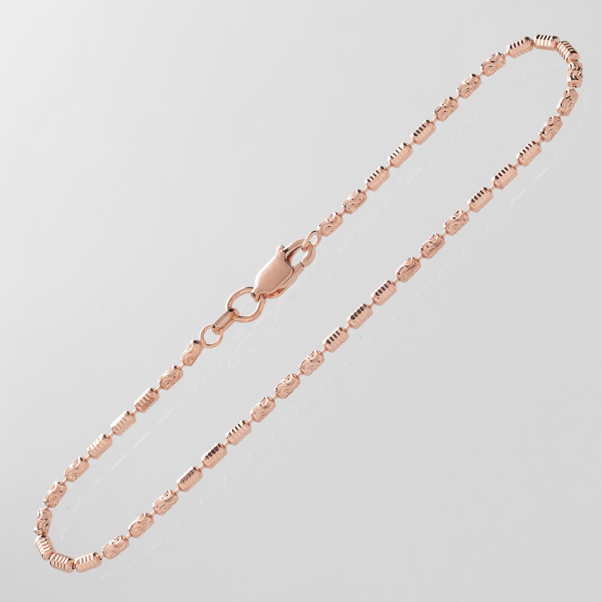 Pulsera Barril Prisma Rose IT 19.5 cm - Vibrantto Joyas y Accesorios - 55092