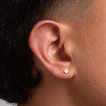 Topo Sol Redondo 4mm - Vibrantto Joyas y Accesorios - T182