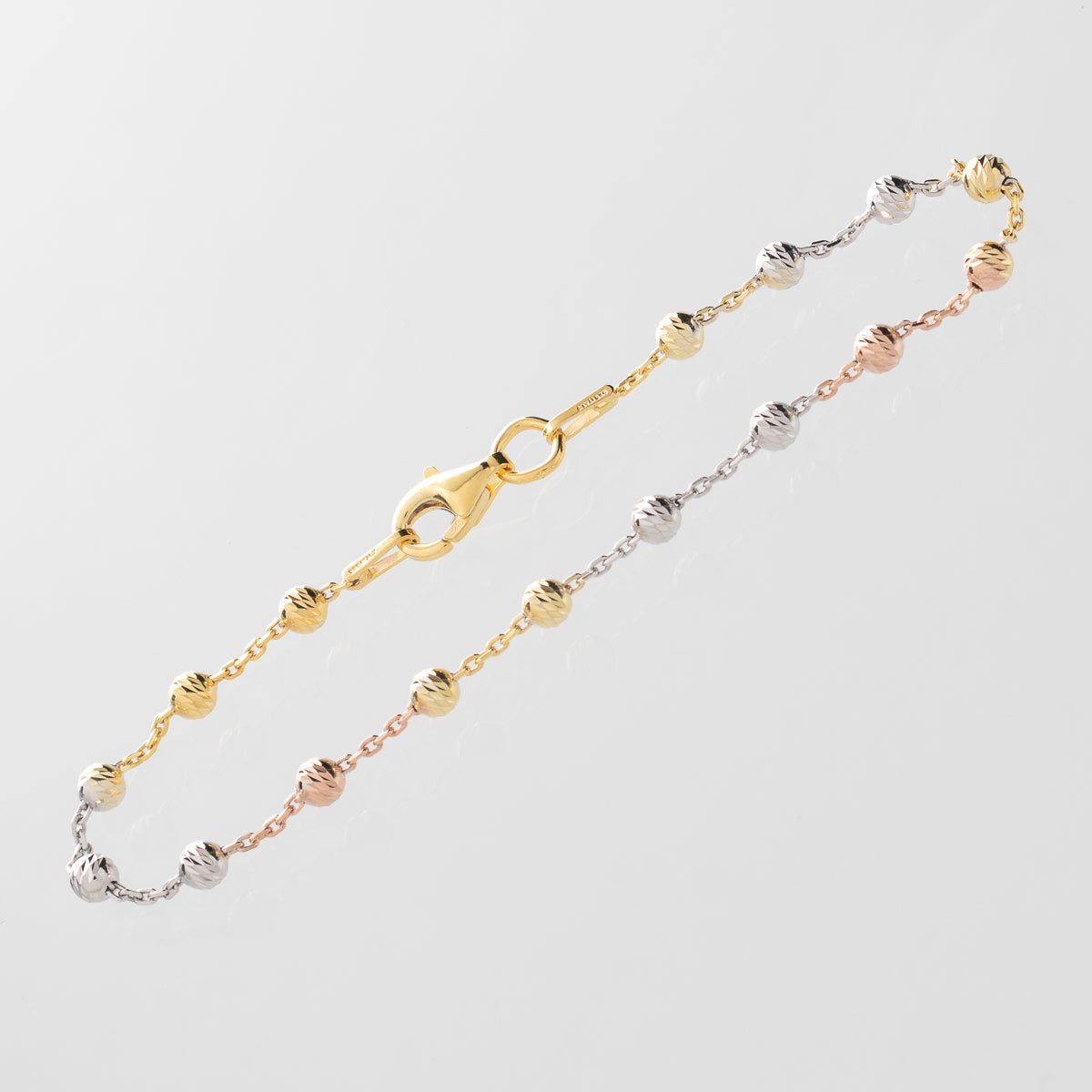 Pulsera Station Redonda 3C IT 16 cm - Vibrantto Joyas y Accesorios - 55311
