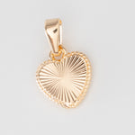 Dije Corazón Sol - Vibrantto Joyas y Accesorios-9131406