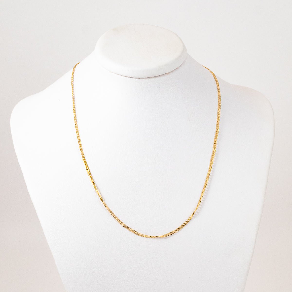 Cadena Cubana 45cm 2mm - Vibrantto Joyas y Accesorios - C754