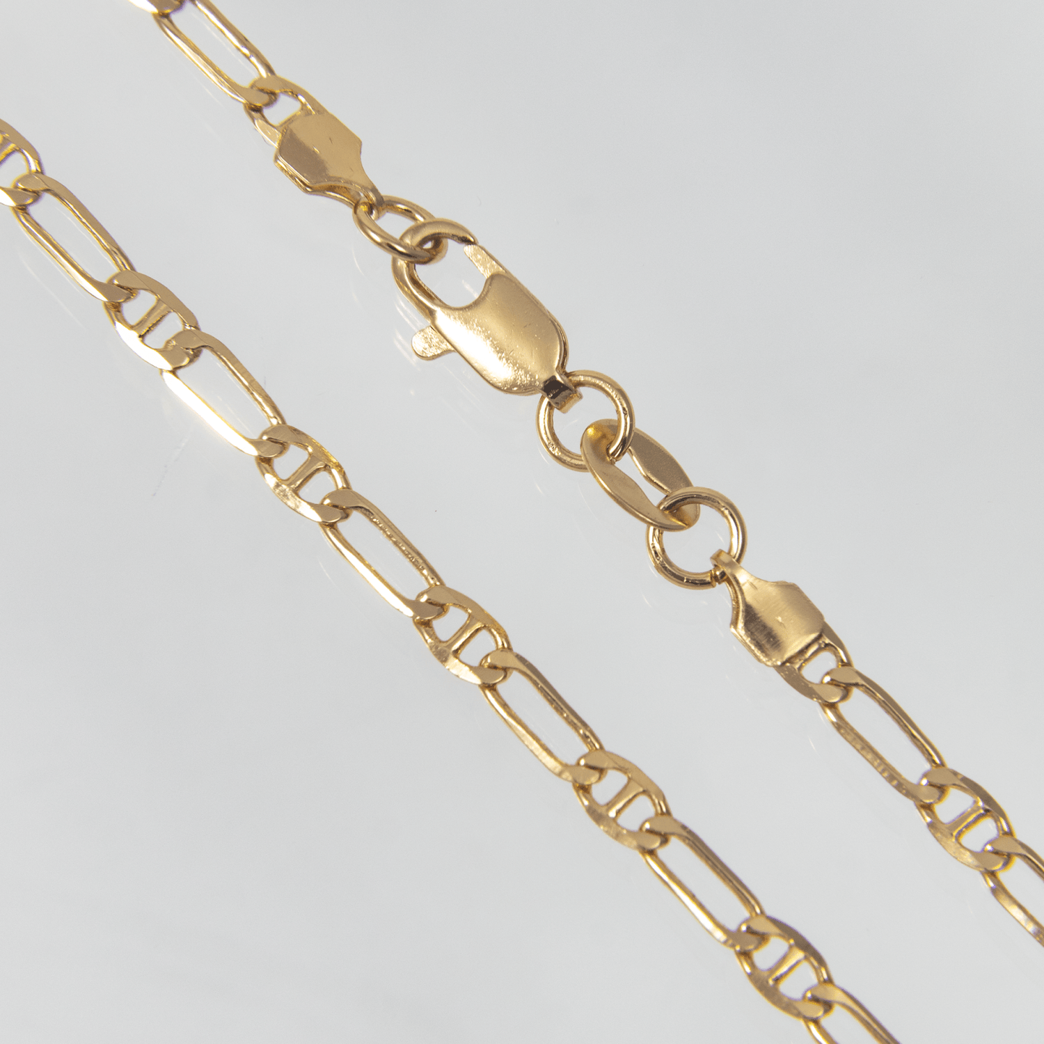 Cadena Escalera 1X1 3mm - 60cm - Vibrantto Joyas y Accesorios - OC48169-2