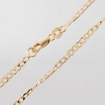 Cadena Cubana Plana 2mm-60cm - Vibrantto Joyas y Accesorios-OC48794