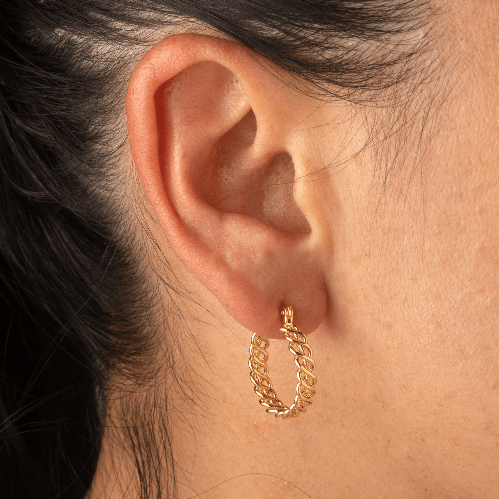 Candonga Entrelazada 1.9cm - Vibrantto Joyas y Accesorios - 9030232