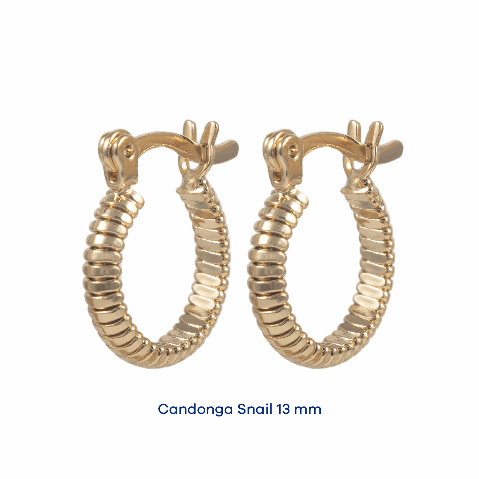 Candonga Snail 13mm - Vibrantto Joyas y Accesorios - OC35102