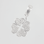 Dije Trebol Circones - Vibrantto Joyas y Accesorios - P27073