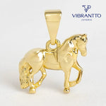 Dije Caballo 1. Oro Laminado 18k - Vibrantto.com - Colombia