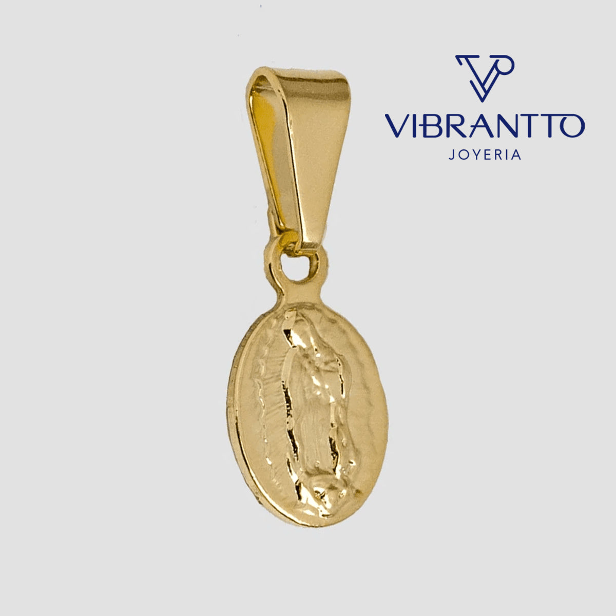 Dije Guadalupe Mini 1. Oro Laminado 18k - Vibrantto.com - Colombia