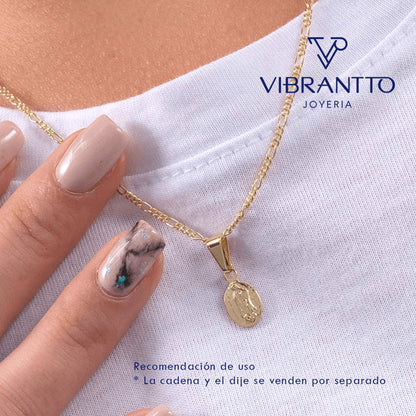 Dije Guadalupe Mini 2. Oro Laminado 18k - Vibrantto.com - Colombia