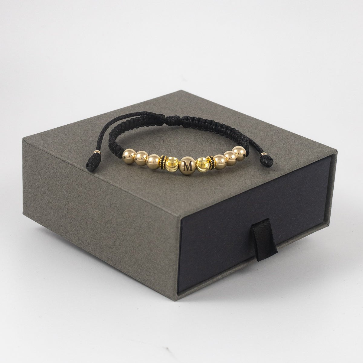 Manilla Iniciales Rondel Unidad - Vibrantto Joyería - MU3015