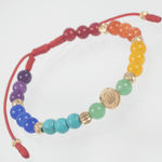 Manilla 7 Chakras Corona Italo 5mm - Vibrantto Joyas y Accesorios - 