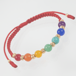 Manilla 7 Chakras Diamantada 4mm - Vibrantto Joyas y Accesorios - 