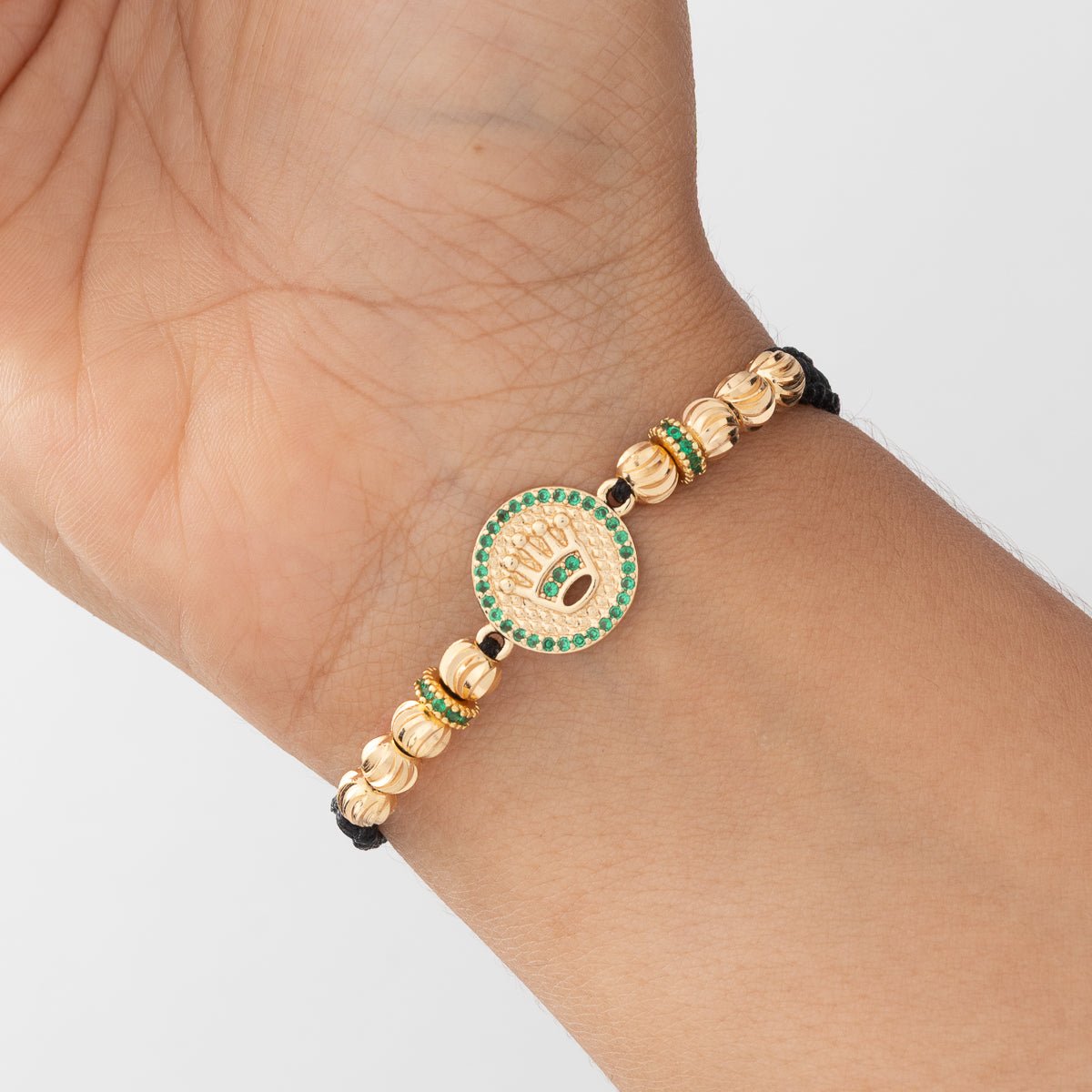 Manilla Corona Circon Italo - Vibrantto Joyas y Accesorios-MU3078
