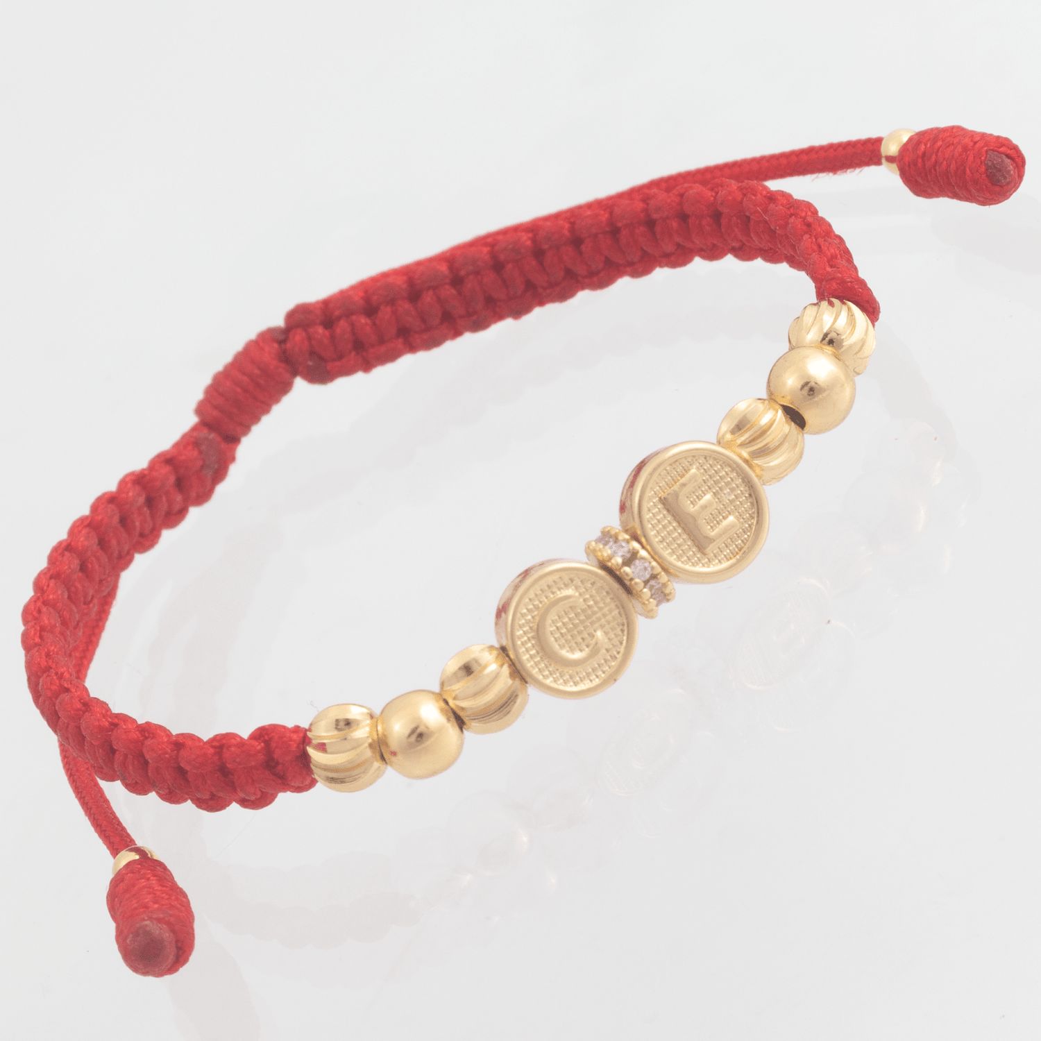 Manilla Doble Inicial Herraje Unidad - Vibrantto Joyas y Accesorios - MU3057